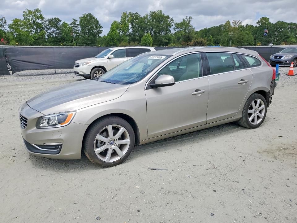 2016 Volvo V60 VIN YV140MEM1G1306255 COPART salvage auction — REAR END, Sc - Cert Of Title-Salvage, sold $1,000 on 2026-09-02 (photo 1)