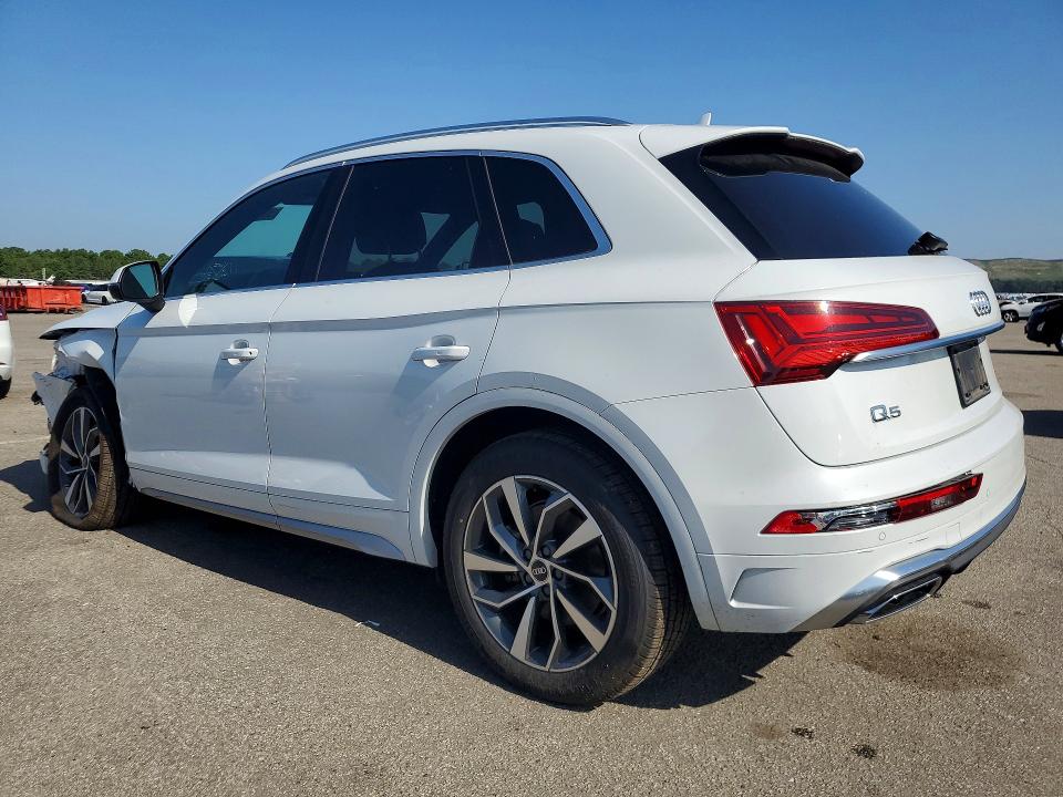 2023 Audi Q5 VIN WA1GAAFY1P2129923 COPART salvage auction — FRONT END, Ny - Mv-907A Salvage Certificate, sold $15,800 on 2026-07-08 (photo 2)