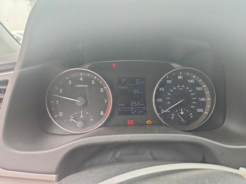 2017 Hyundai Elantra VIN KMHD84LF9HU371322 COPART salvage auction — VANDALISM, Pa - Cert Of Title, sold $1,450 on 2026-07-15 (photo 9)