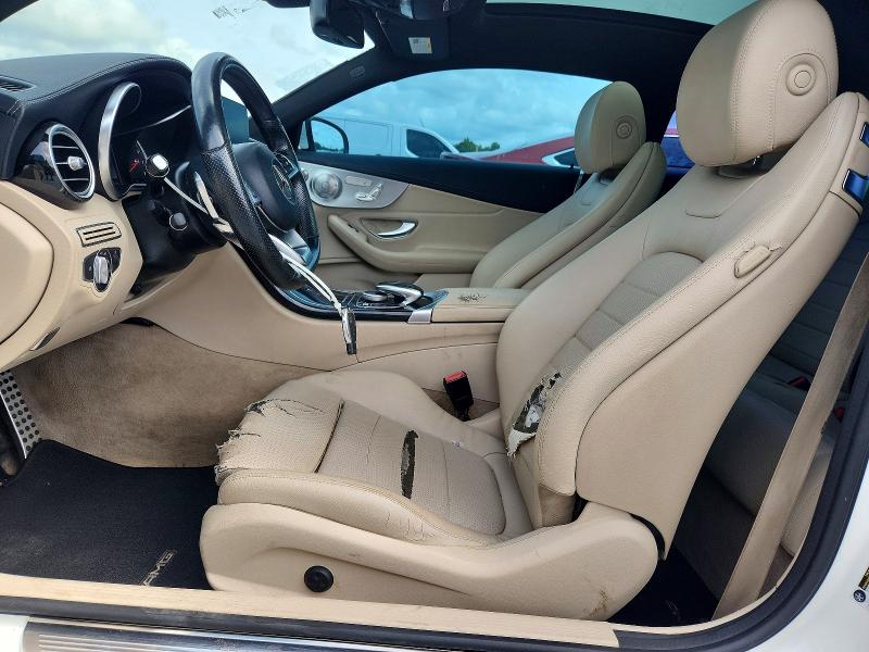 2017 Mercedes-benz C-klasse VIN WDDWJ4JB8HF407383 COPART salvage auction — MINOR DENT/SCRATCHES, Fl - Certificate Of Title (P), sold $6,800 on 2026-09-08 (photo 7)