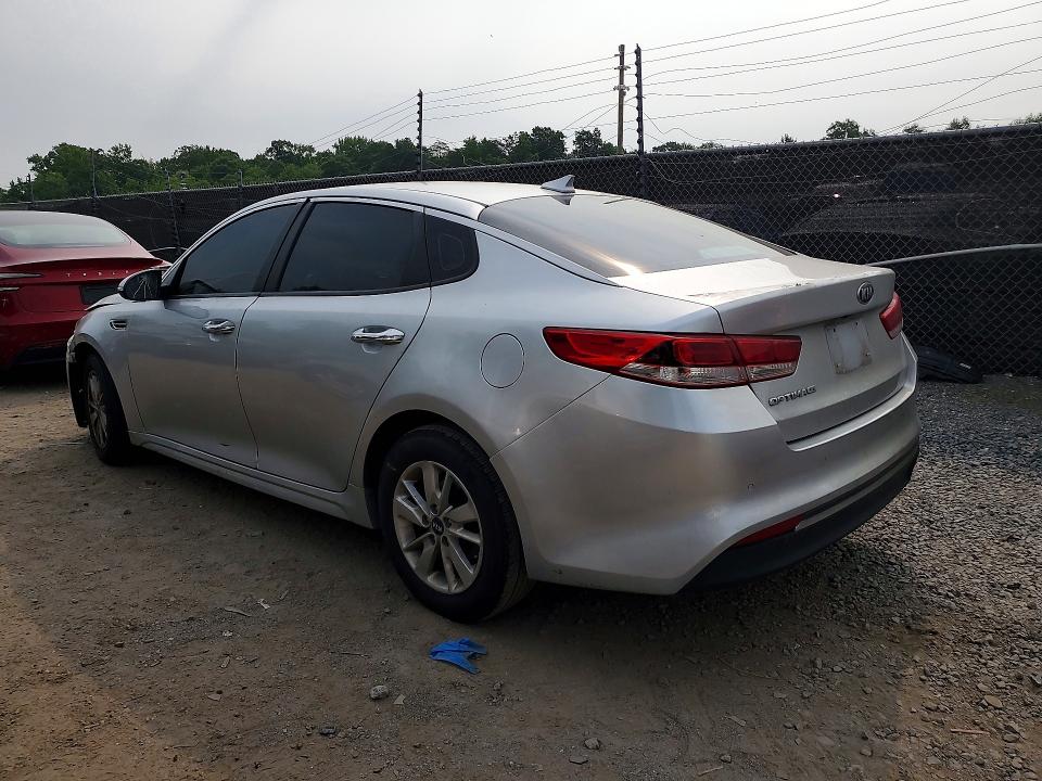 2018 Kia Optima VIN 5XXGT4L34JG236461 COPART salvage auction — FRONT END, Md - Certificate Of Title, sold $125 on 2026-07-28 (photo 2)