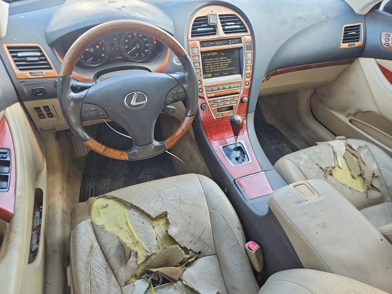 2007 Lexus Es 350 VIN JTHBJ46G372138128 COPART salvage auction — FRONT END, Ms - Cert Of Title-Rebuilt, sold $900 on 2026-07-17 (photo 8)