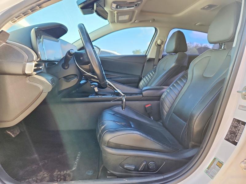 2021 Hyundai Elantra VIN KMHLN4AGXMU180681 COPART salvage auction — FRONT END, On - Permit Salvage, sold $4,800 on 2026-07-23 (photo 7)