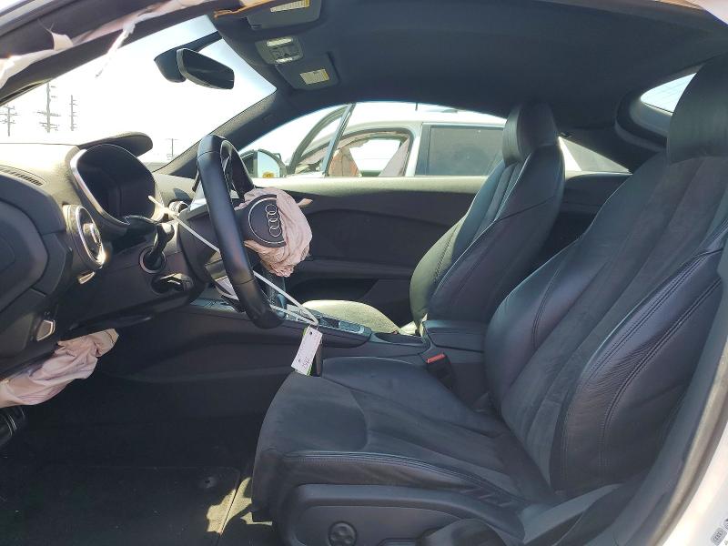 2017 Audi Tt VIN TRUC5AFV5H1007240 COPART salvage auction — FRONT END, Ca - Salvage Certificate, sold $8,400 on 2026-08-10 (photo 7)
