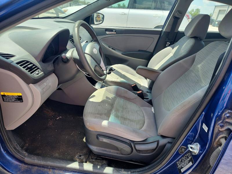2017 Hyundai Accent VIN KMHCT4AE0HU189366 COPART salvage auction — HAIL, MO - DEALER ONLY CLEAN TITLE, sold $625 on 2026-07-09 (photo 7)