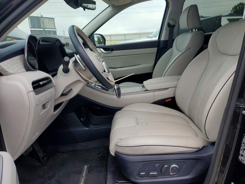 2024 Hyundai Palisade VIN KM8R7DGE3RU650065 COPART salvage auction — FRONT END, Salvage Title, sold $13,600 on 2026-07-24 (photo 7)