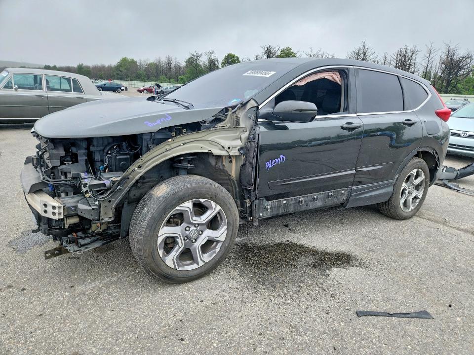 2018 Honda Cr-v VIN 7FARW2H84JE068675 COPART salvage auction — FRONT END, NY - MV-907A SALVAGE CERTIFICATE, sold $4,200 on 2026-07-20 (photo 1)