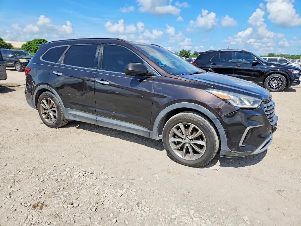 2017 Hyundai Santa fe VIN KM8SM4HF3HU178160 COPART salvage auction — FRONT END, FL - CERTIFICATE OF TITLE, sold $3,450 on 2026-07-21 (photo 4)