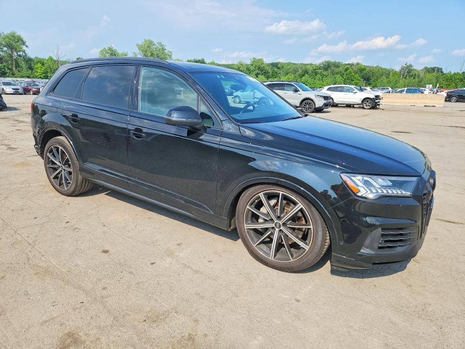 2024 Audi Q7 VIN WA1VXBF70RD006835 COPART salvage auction — REAR END, Ny - Mv-907A Salvage Certificate, sold $23,000 on 2026-07-28 (photo 4)