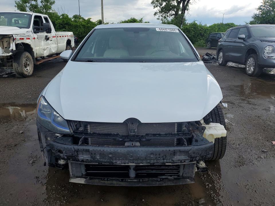 2018 Volkswagen E-golf VIN WVWPR7AU4JW908111 COPART salvage auction — FRONT END, Qc - Gravement Accidente, sold $3,250 on 2026-08-18 (photo 5)