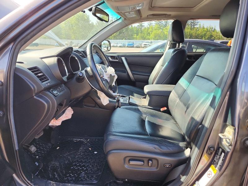 2013 Toyota Highlander VIN 5TDBK3EHXDS240050 COPART salvage auction — FRONT END, ON - PERMIT NO BRAND - UNFIT, sold $875 on 2026-07-21 (photo 7)