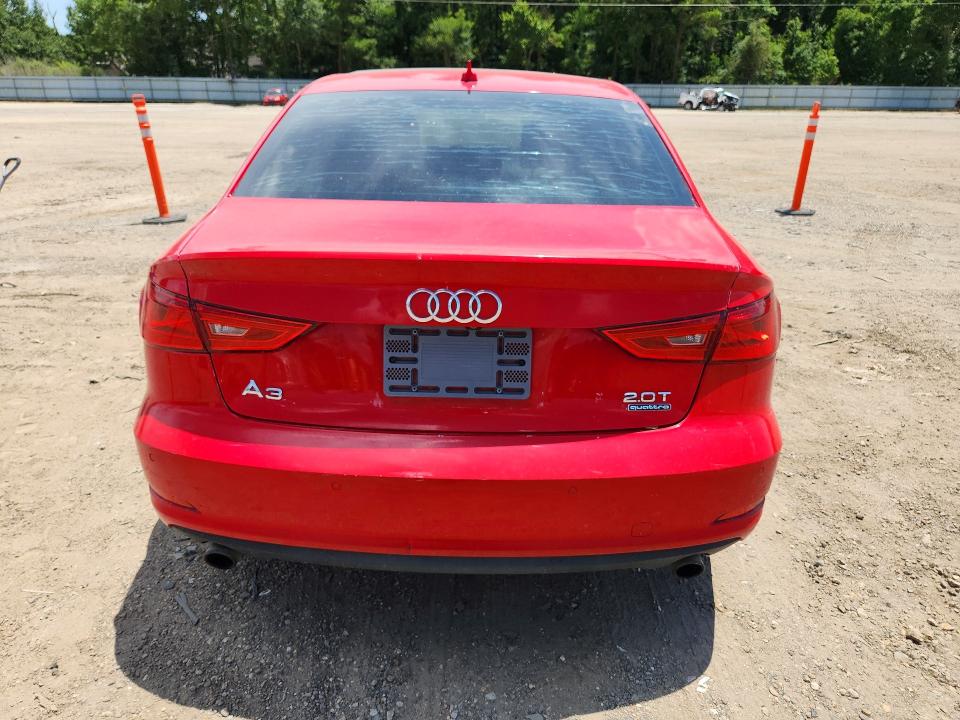 2015 Audi A3 VIN WAUEFGFF3F1119430 COPART salvage auction — FRONT END, LA - CERT OF TITLE-SALVAGE, sold $125 on 2026-07-24 (photo 6)