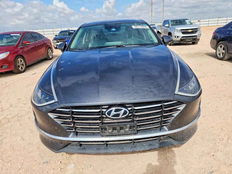 2021 Hyundai Sonata VIN 5NPEG4JA9MH125457 COPART salvage auction — REAR END, Tx - Salvage Vehicle Title, sold $3,600 on 2026-07-22 (photo 5)