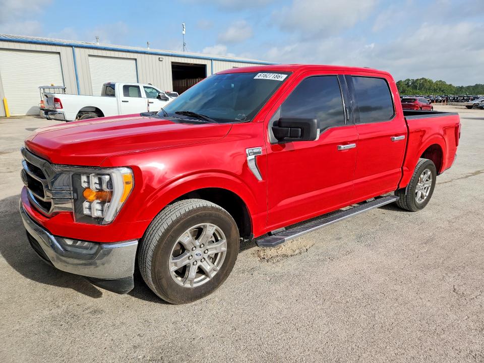 2022 Ford F-150 VIN 1FTEW1C54MKE38631 — COPART salvage auction photo