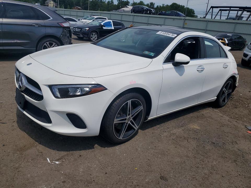 2019 Mercedes-benz A-klasse VIN WDD3G4FB0KW000644 COPART salvage auction — REAR END, Pa - Certificate Of Salvage, sold $3,950 on 2026-08-14 (photo 1)