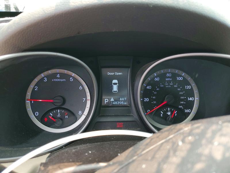 2016 Hyundai Santa fe VIN 5XYZUDLBXGG380050 COPART salvage auction — ROOF, MA - CERT OF TITLE-RECONSTRCTD COLL, sold $1,100 on 2026-07-22 (photo 9)