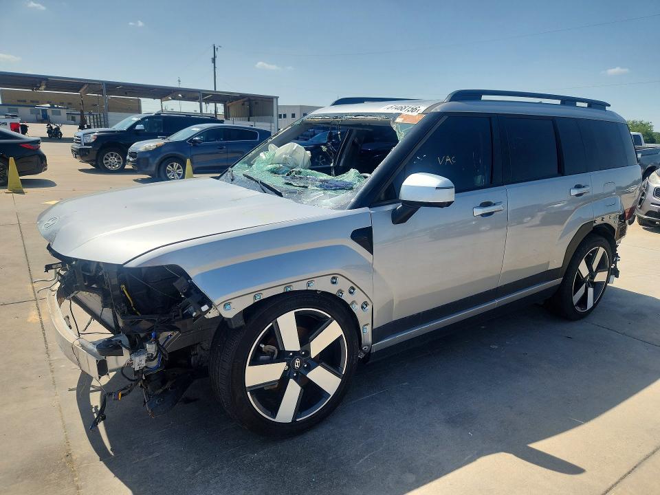 2025 Hyundai Santa fe VIN 5NMP44GL7SH071998 COPART salvage auction — FRONT END, LA - CERTIFICATE OF TITLE, sold $13,100 on 2026-07-28 (photo 1)