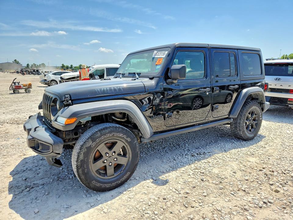 2021 Jeep Wrangler / VIN 1C4HJXDN2MW552598 — COPART salvage auction photo