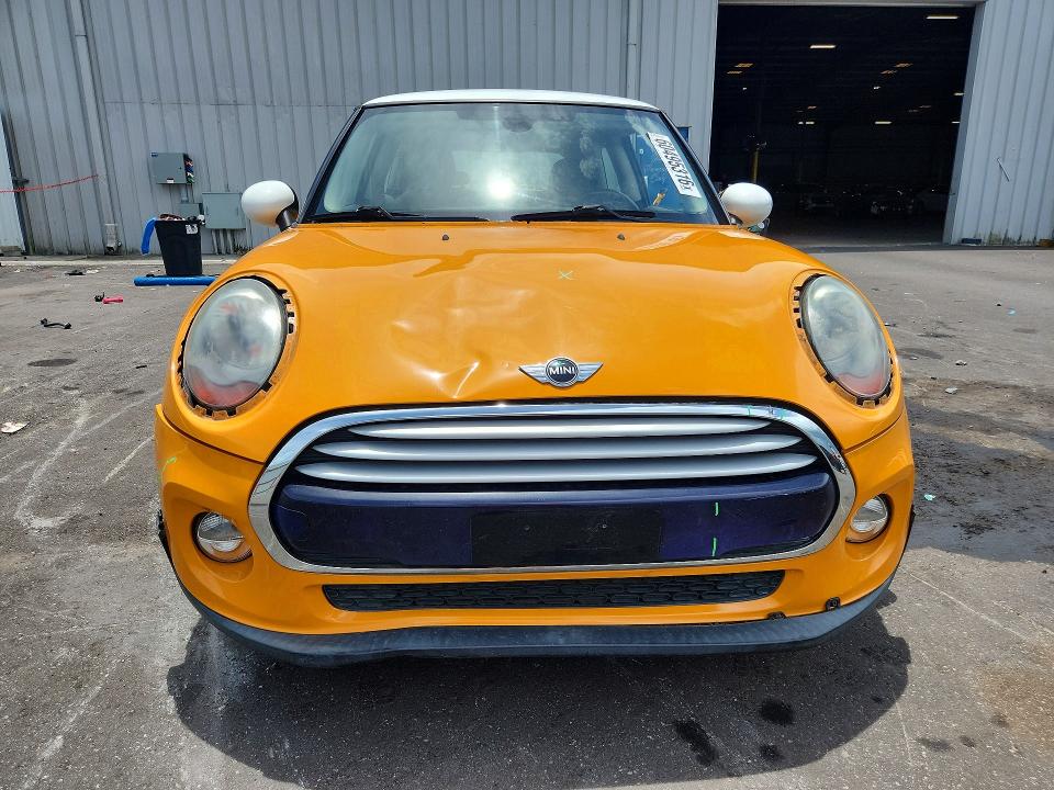 2015 Mini Cooper VIN WMWXM5C59FT973163 COPART salvage auction — FRONT END, Fl - Cert Of Title Slvg Rebuildable, sold $950 on 2026-07-27 (photo 5)