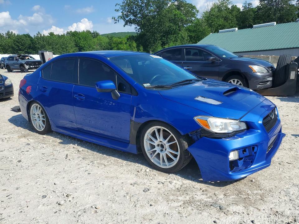 2016 Subaru Wrx VIN JF1VA1B6XG9828644 COPART salvage auction — FRONT END, Ma - Certificate Of Title, sold $250 on 2026-07-29 (photo 4)