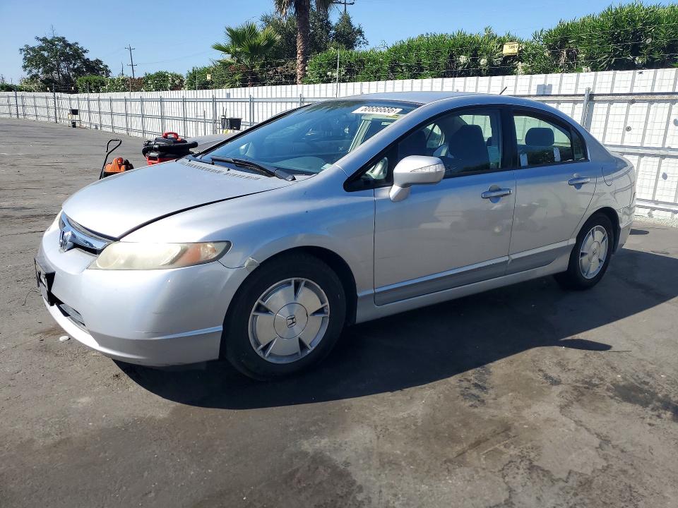 2006 Honda Civic hybrid VIN JHMFA36246S016862 COPART salvage auction — MINOR DENT/SCRATCHES, CA - DIS/DLR/EXP ONLY CLEAN TITLE, sold $575 on 2026-07-21 (photo 1)
