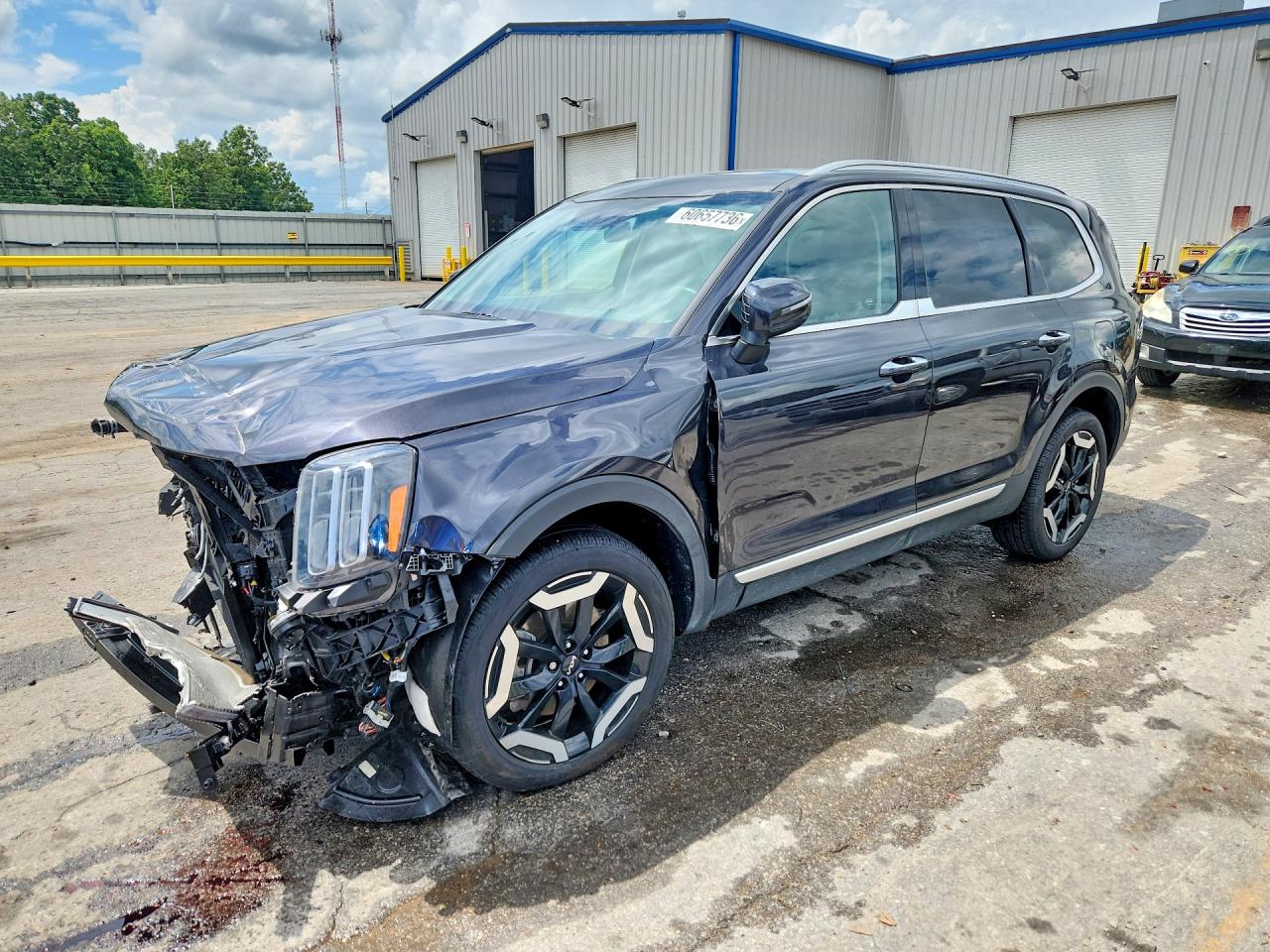 2025 Kia Telluride VIN 5XYP6DGC7SG646489 — COPART salvage auction photo