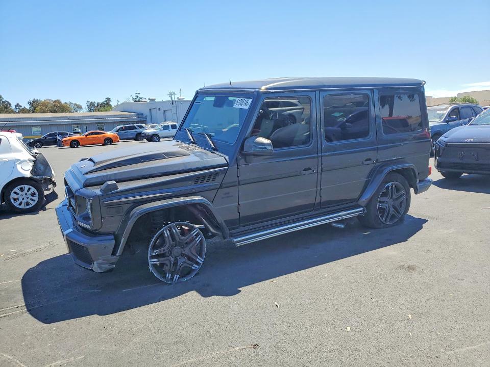 2014 Mercedes-benz G-klasse amg 6x6 VIN WDCYC7DF1EX218927 COPART salvage auction — SIDE, CA - NON-REPAIRABLE VEHICLE CERT, sold $15,700 on 2026-08-12 (photo 1)