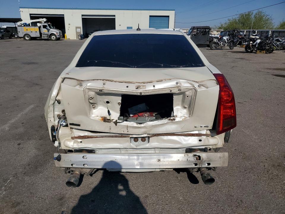 2006 Cadillac Cts VIN 1G6DP577X60180869 COPART salvage auction — REAR END, TX - BONDED TITLE - SALVAGE (P), sold $300 on 2026-07-17 (photo 6)