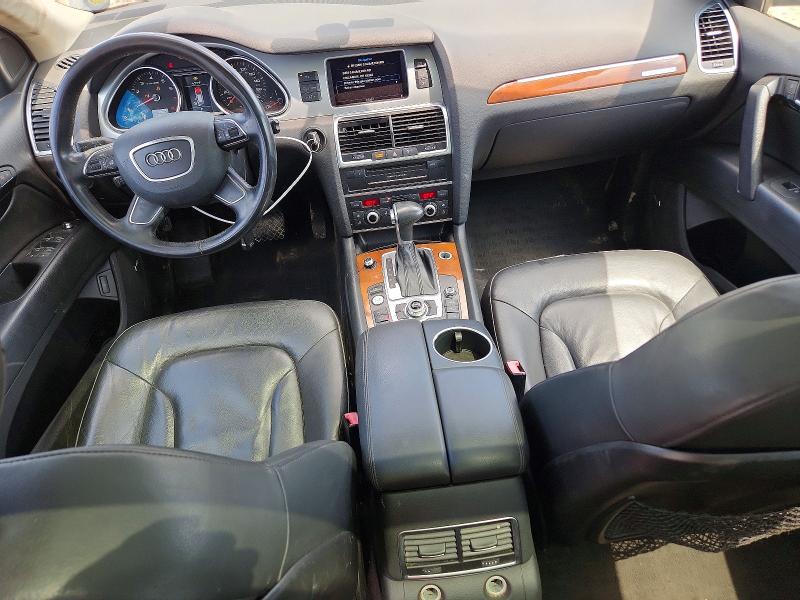 2014 Audi Q7 VIN WA1LGAFE0ED005842 COPART salvage auction — REAR END, OH - CERT OF TITLE-REBUILT SALVAGE, sold $425 on 2026-07-31 (photo 8)