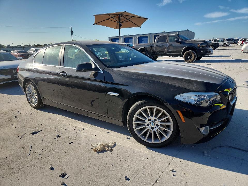 2011 BMW 5 series VIN WBAFR7C56BC605784 COPART salvage auction — MECHANICAL, TX - CERTIFICATE OF TITLE, sold $600 on 2026-07-31 (photo 4)
