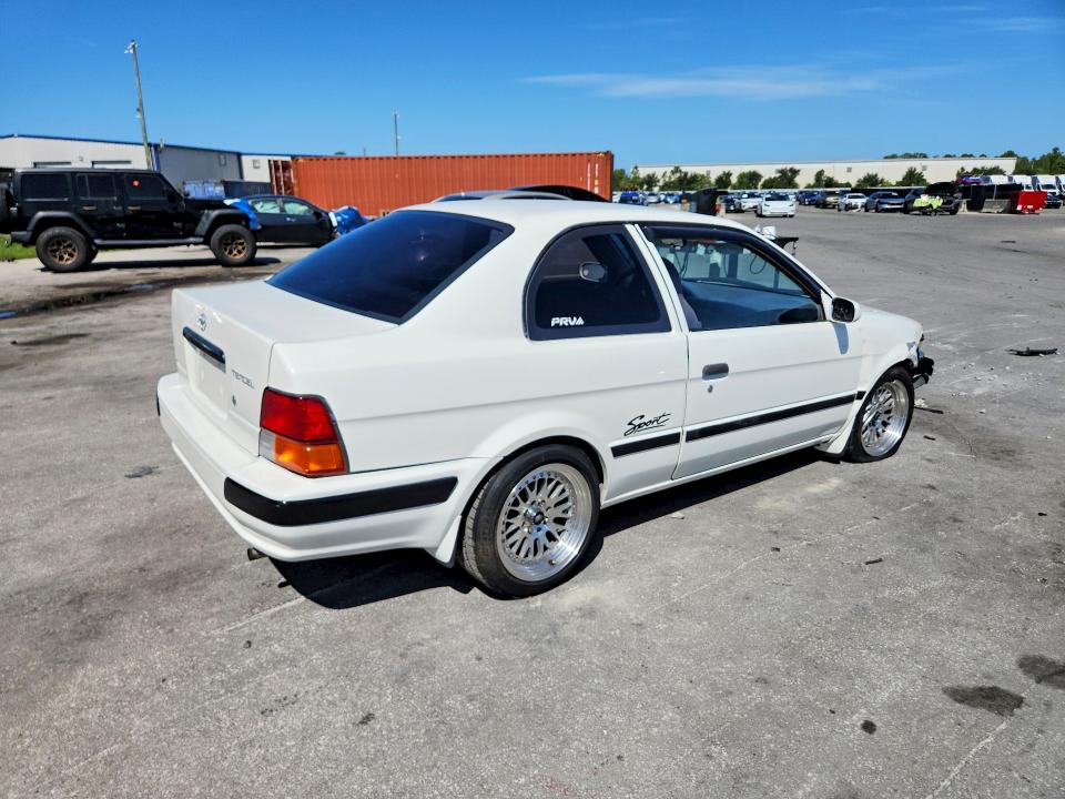 1995 Toyota Tercel VIN JT2EL55D1S0050746 COPART salvage auction — FRONT END, FL - CERT OF TITLE SLVG REBUILDABLE, sold $90 on 2026-07-21 (photo 3)