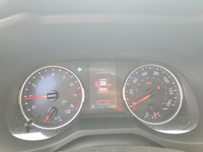 2019 Toyota Rav 4 VIN JTMW1RFV7KJ016319 COPART salvage auction — REAR END, Ca - Salvage Certificate, sold $8,300 on 2026-07-21 (photo 9)