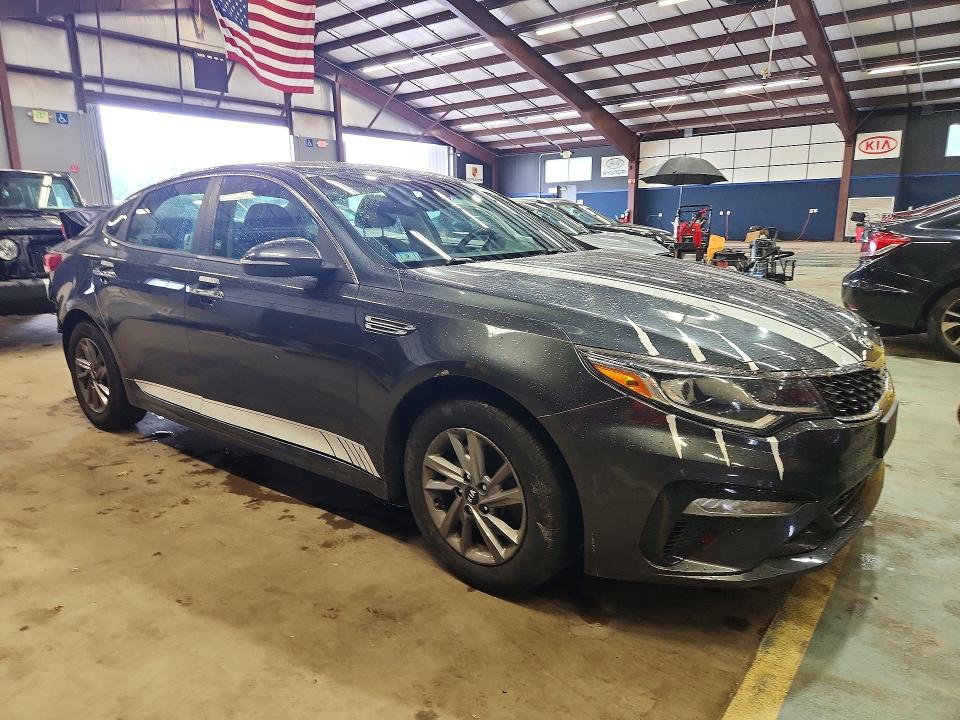 2020 Kia Optima VIN 5XXGT4L37LG449715 COPART salvage auction — REAR END, KY - CERT OF TITLE-SALVAGE, sold $875 on 2026-07-09 (photo 4)