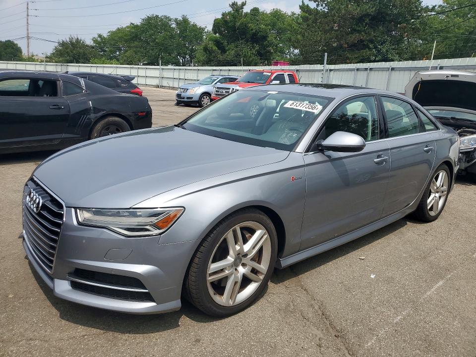 2016 Audi A6 VIN WAUFGAFC1GN156846 COPART salvage auction — MINOR DENT/SCRATCHES, Oh - Certificate Of Title, sold $3,000 on 2026-07-27 (photo 1)