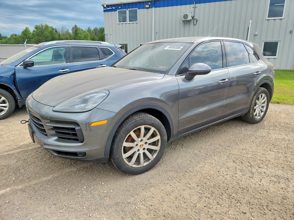 2020 Porsche Cayenne VIN WP1AA2AY5LDA09399 COPART salvage auction — MINOR DENT/SCRATCHES, On - Permit No Brand - Unfit, sold $15,600 on 2026-08-11 (photo 1)