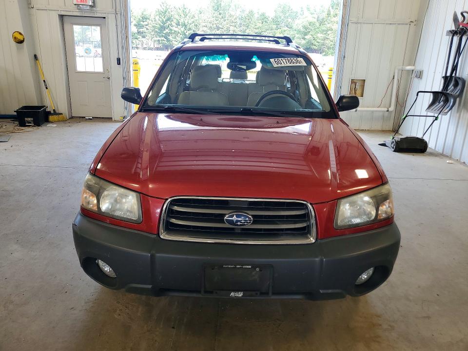 2003 Subaru Forester VIN JF1SG63603H742238 COPART salvage auction — HAIL, Mn - Cert Of Title-Prior Salvage, sold $525 on 2026-07-23 (photo 5)