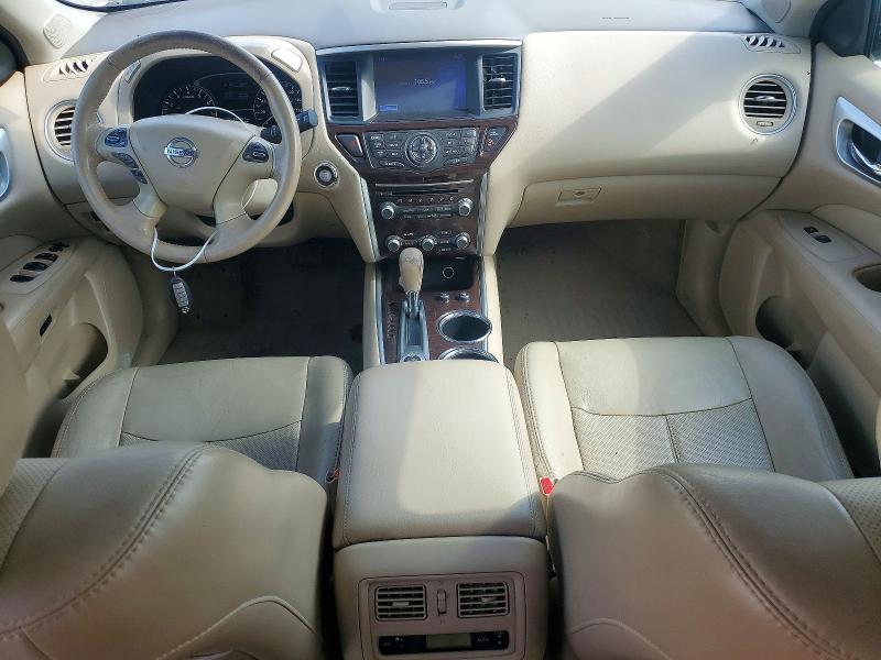 2014 Nissan Pathfinder VIN 5N1AR2MM5EC619424 COPART salvage auction — NORMAL WEAR, Mo - Certificate Of Title, sold $300 on 2026-07-29 (photo 8)