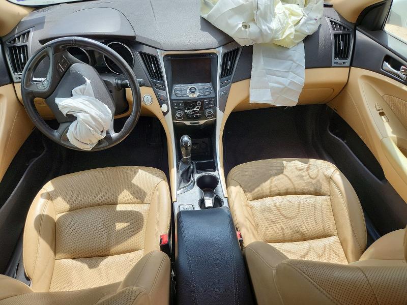 2013 Hyundai Sonata VIN KMHEC4A47DA092449 COPART salvage auction — FRONT END, Tx - Salvage Vehicle Title, sold $70 on 2026-07-23 (photo 8)