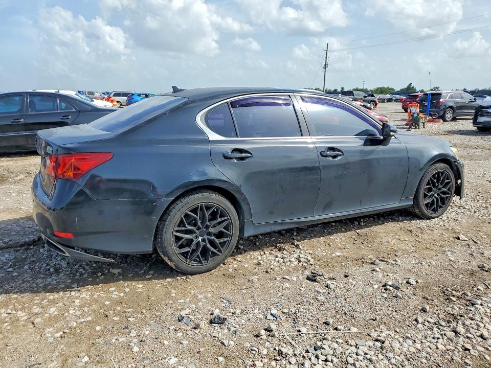 2013 Lexus Gs 350 VIN JTHCE1BLXD5014880 COPART salvage auction — FRONT END, TX - CERTIFICATE OF TITLE (P), sold $2,200 on 2026-07-23 (photo 3)