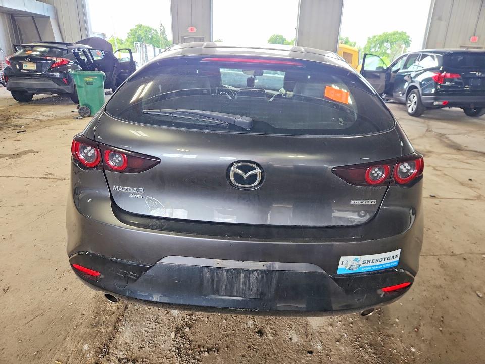 2019 Mazda 3 VIN JM1BPBJM3K1124990 COPART salvage auction — FRONT END, Wi - Junked Vehicle Bill Of Sale, sold $500 on 2026-07-27 (photo 6)