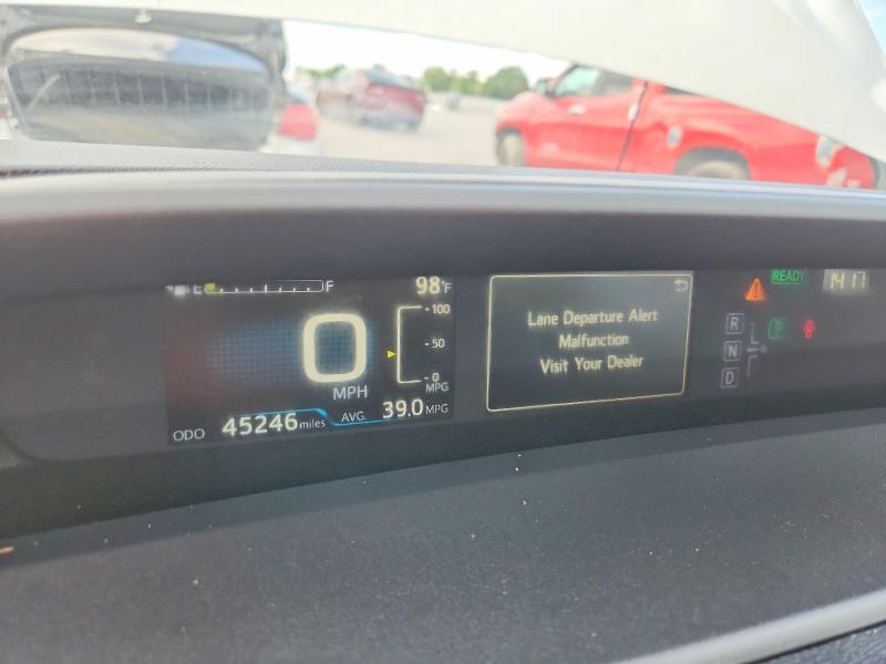 2017 Toyota Prius VIN JTDKARFU9H3029768 COPART salvage auction — MECHANICAL, Tn - Cert Of Title-Rebuilt Vehicle, sold $7,100 on 2026-07-20 (photo 9)