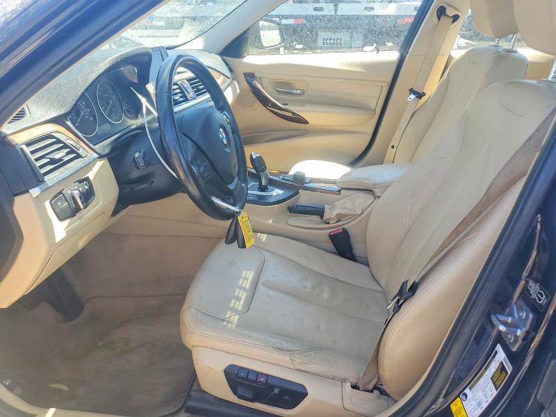 2013 BMW 3er VIN WBA3B1C59DK128264 COPART salvage auction — FRONT END, CA - SALVAGE CERTIFICATE, sold $60 on 2026-07-27 (photo 7)