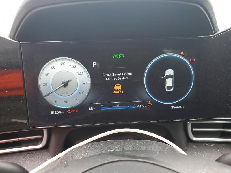 2023 Hyundai Elantra VIN KMHLS4AG4PU549886 COPART salvage auction — FRONT END, AL - CERT OF TITLE-SALVAGE TITLE (P), sold $250 on 2026-07-28 (photo 9)
