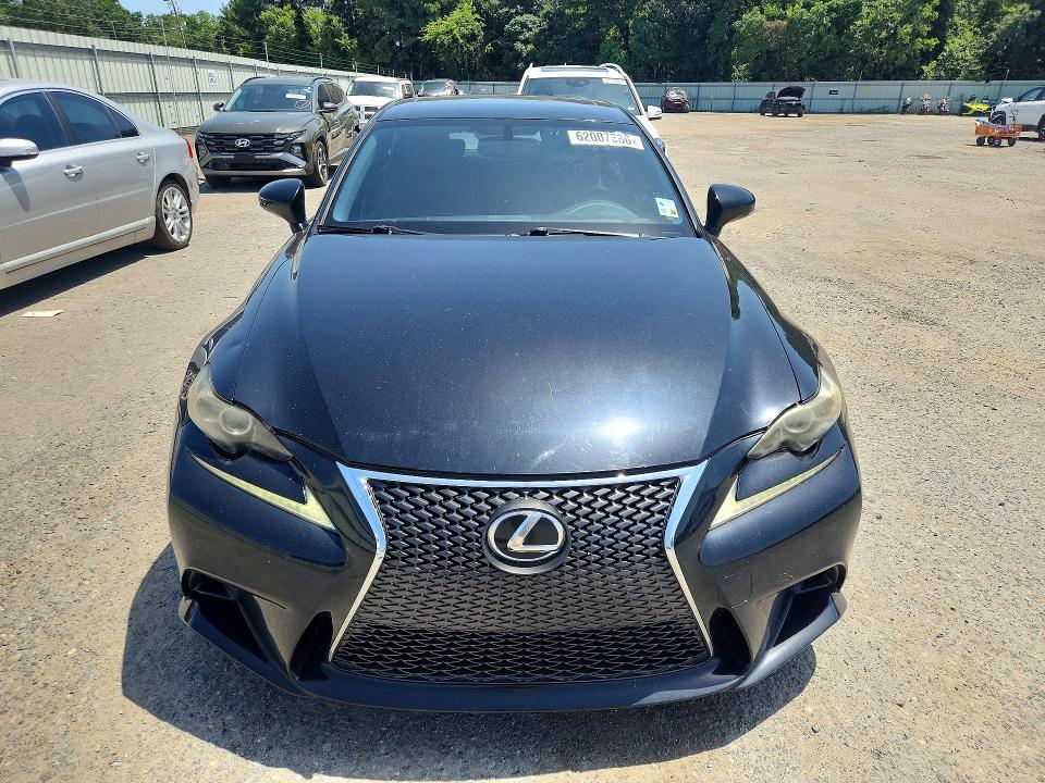 2014 Lexus Is VIN JTHBF1D2XE5009841 COPART salvage auction — WATER/FLOOD, La - Cert Of Title-Salvage Flood, sold $10 on 2026-07-30 (photo 5)