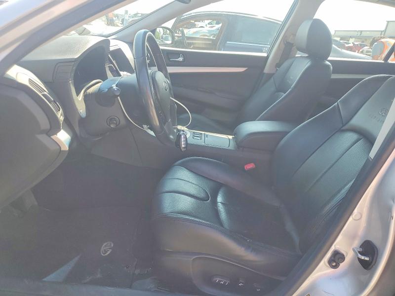 2007 Infiniti G VIN JNKBV61F27M814099 COPART salvage auction — FRONT END, Mi - Certificate Of Title, sold $3,050 on 2026-07-23 (photo 7)