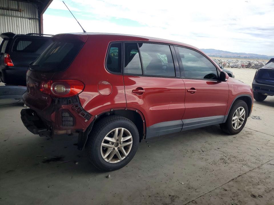 2011 Volkswagen Tiguan VIN WVGAV7AX5BW000436 COPART salvage auction — SIDE, CA - SALVAGE CERTIFICATE, sold $350 on 2026-08-03 (photo 3)