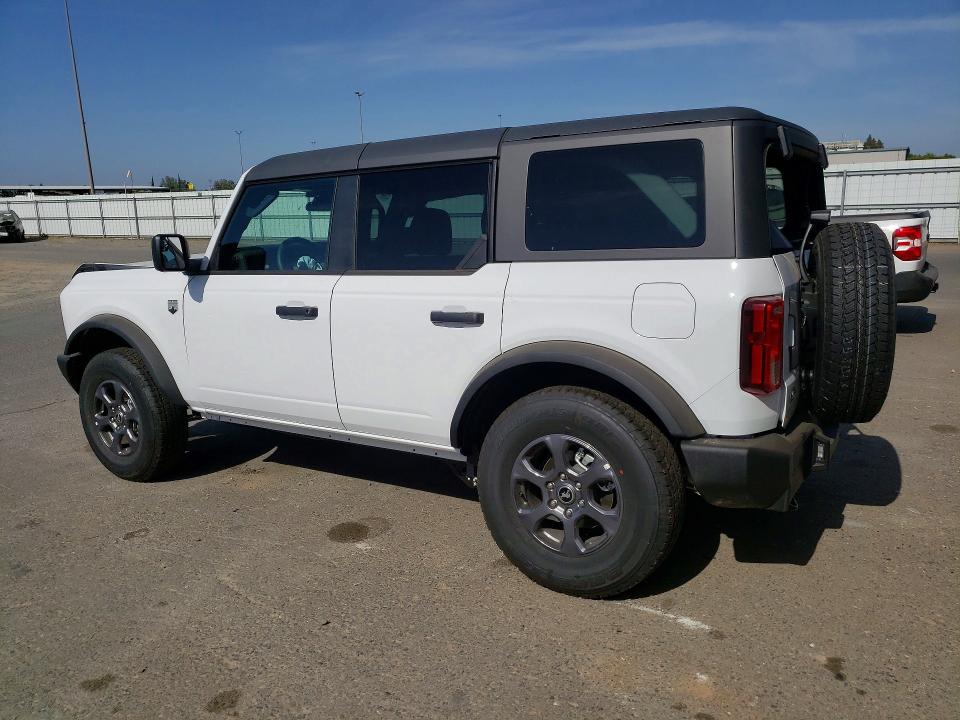2026 Ford Bronco VIN 1FMDE7BH0TLA92336 COPART salvage auction — REAR END, Ca - Non-Repairable Vehicle Cert, sold $7,700 on 2026-07-29 (photo 2)