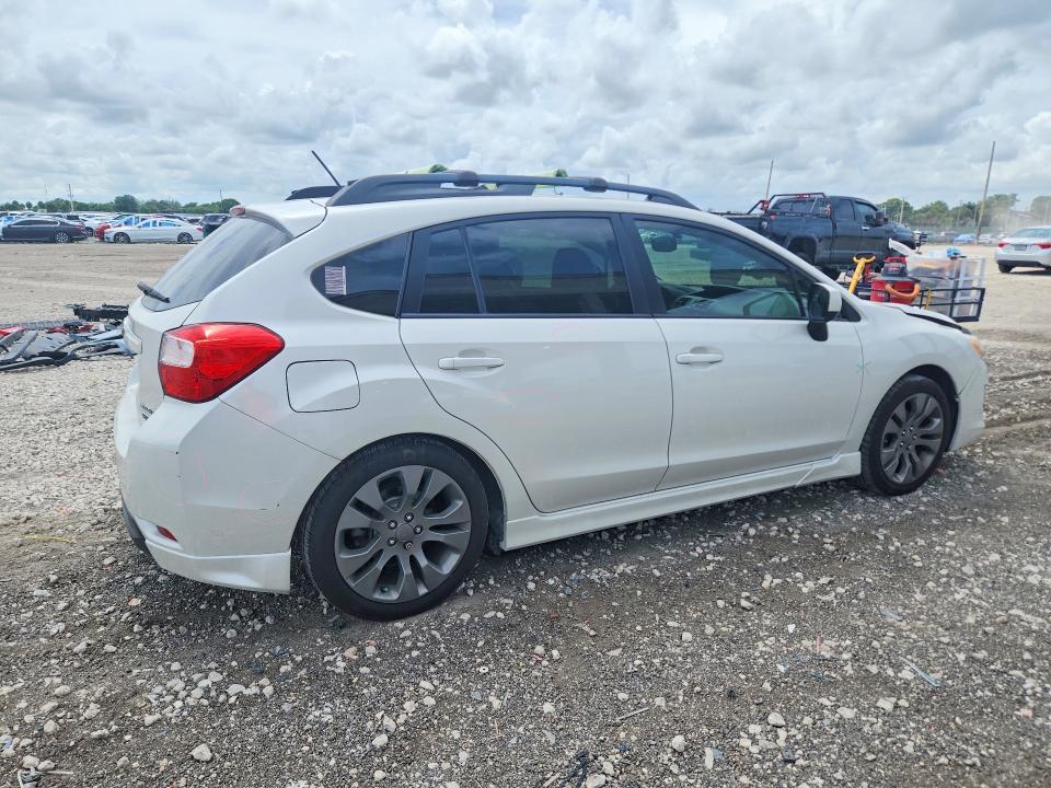 2013 Subaru Impreza VIN JF1GPAL62D2820399 COPART salvage auction — FRONT END, Fl - Cert Of Title Slvg Rebuildable, sold $400 on 2026-07-16 (photo 3)