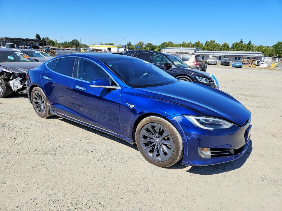 2018 Tesla Model s VIN 5YJSA1E28JF282820 COPART salvage auction — FRONT END, Ut - Salvage Certificate, sold $7,600 on 2026-07-30 (photo 4)