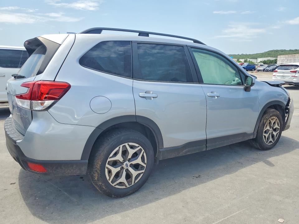 2019 Subaru Forester VIN JF2SKAEC2KH525093 COPART salvage auction — FRONT END, Ok - Cert Of Title-Salvage, sold $1,300 on 2026-07-22 (photo 3)
